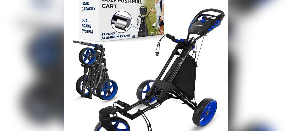 How Do Golf Push Carts Fold for Storage