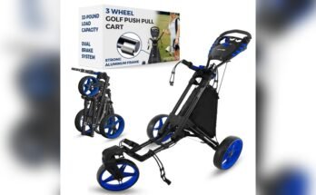 How Do Golf Push Carts Fold for Storage