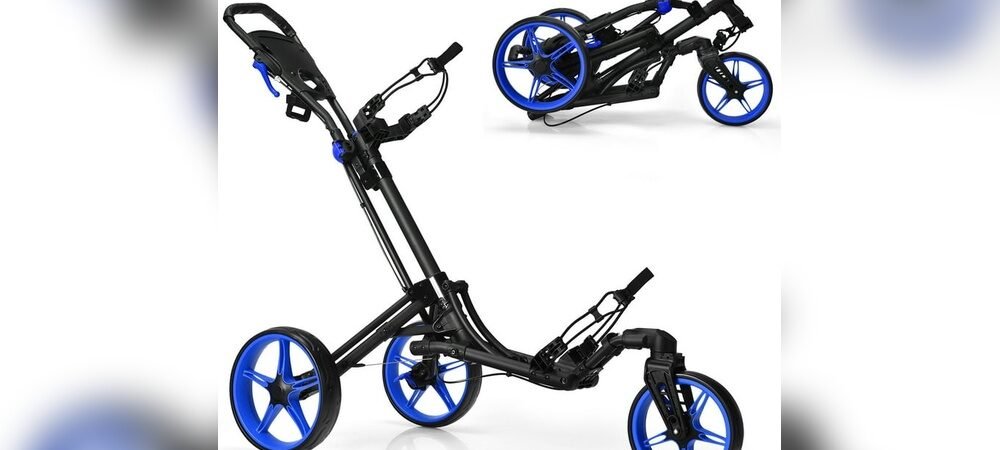 How to Adjust the Handle on a Golf Push Cart