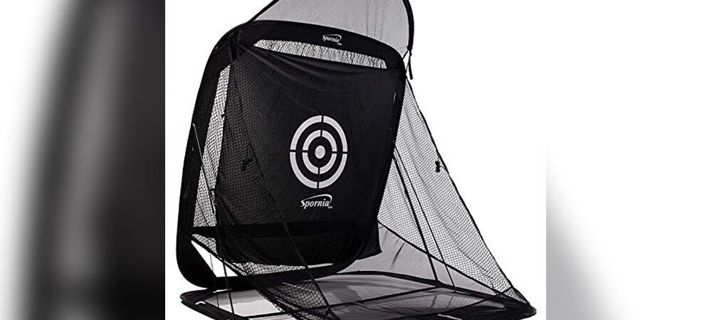 Golf Practice Net With Automatic Ball Return